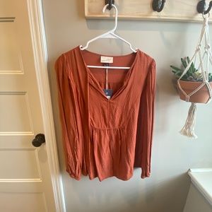NWT Universal Thread @Target Peasant Top - Size M